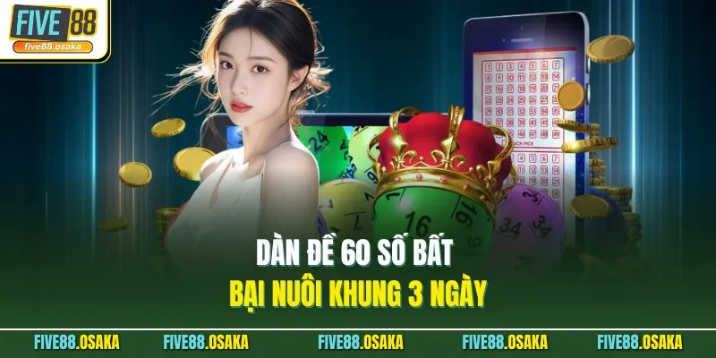 Dàn Đề 60 Số Bất Bại Nuôi Khung 3 Ngày - Chơi Hay Tại Five88 2 Dàn đề 60 số bất bại nuôi khung 3 ngày
